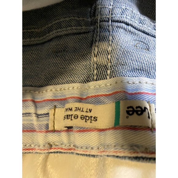 VINTAGE LEE ELASTIC WAIST HI-RISE JEANS SZ 10S - Picture 5 of 12